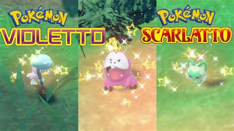 Pokémon Scarlatto/Violetto: 3 metodi per trovare Shiny