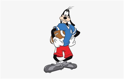 Disney Football - Goofy Football Transparent PNG - 266x460 - Free ...