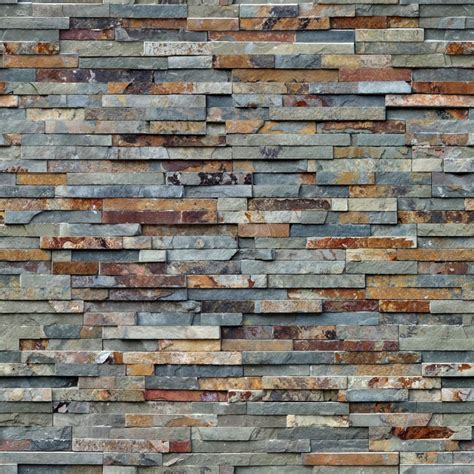 Multicolor slate wall cladding panels – Free Seamless Textures - All ...