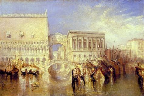 Venice, the Bridge of Sighs Painting by Joseph Mallord Turner - Fine ...