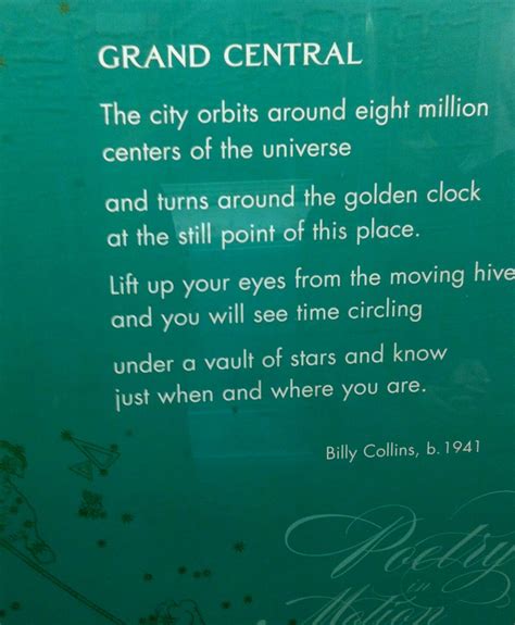 Billy Collins Poetry Quotes. QuotesGram