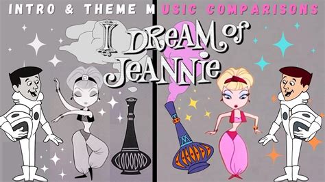 I Dream of Jeannie Comparisons Between the Black & White and the Color ...