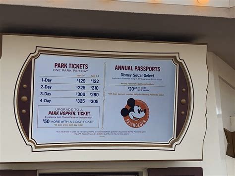 Disneyland Resort Ticket Price Increases for 2019 - Babes in Disneyland