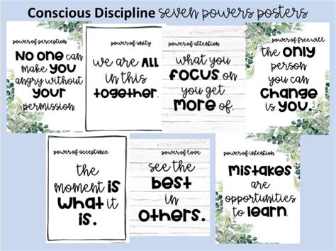 Conscious Discipline Printables | Conscious discipline, Classroom ...