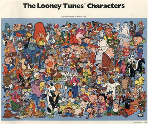 The Looney Tunes Characters | Looney tunes characters, Looney tunes ...