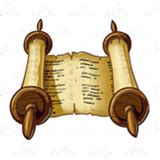 Abeka | Clip Art | Bible Scroll—with writing