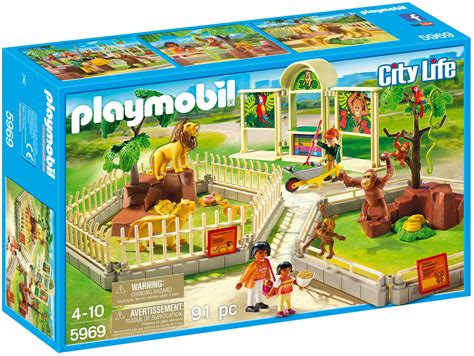 PLAYMOBIL City Life 5969 : Le Grand Zoo | City zoo, Playset, Playmobil