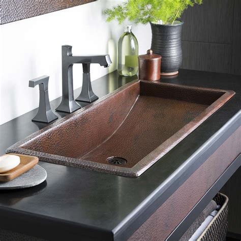 Awe-inspiring Photos Of 36 Inch Bathroom Trough Sink Concept | Surtenda