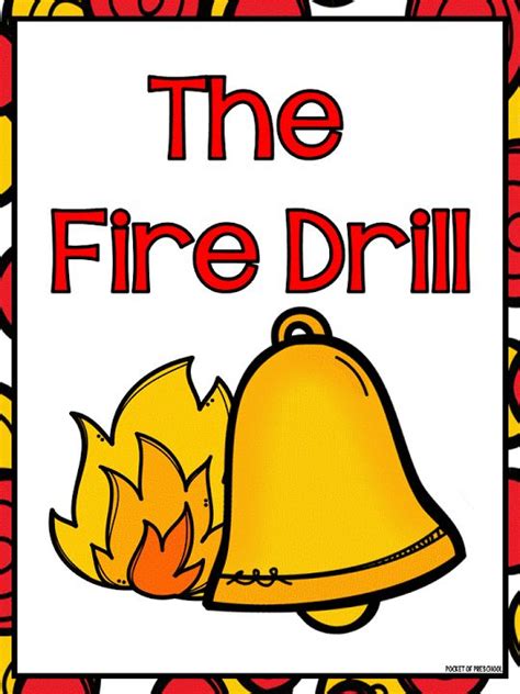 Pocket of Preschool: fire drill | Fire drill, Fire drill procedures ...