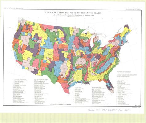 Major Land Resource Areas of United States. | 1968 | [6613x5600] : MapPorn