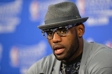 LeBron James has fake eyeglasses that match his shirt - SBNation.com