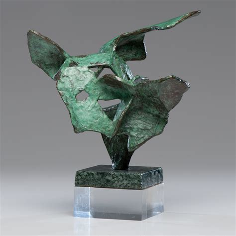 abstract art sculpture bronze delicate statue | AongKing Sculpture