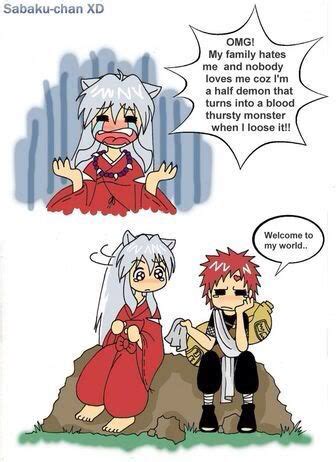 Naruto and Inuyasha crossover | Inuyasha funny, Inuyasha, Naruto funny