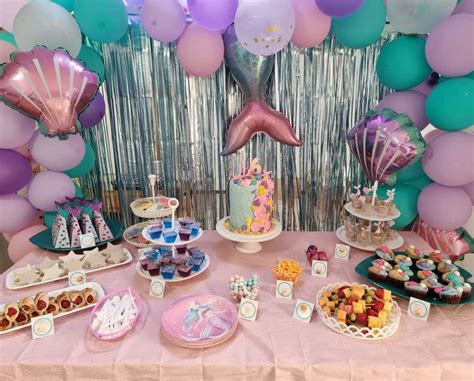 Let’s SHELL-OBRATE Ellie's 6th Mermaid birthday party