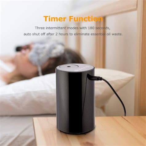 Essential Oil Diffuser Waterless&Wireless, USB Battery Operated Car ...