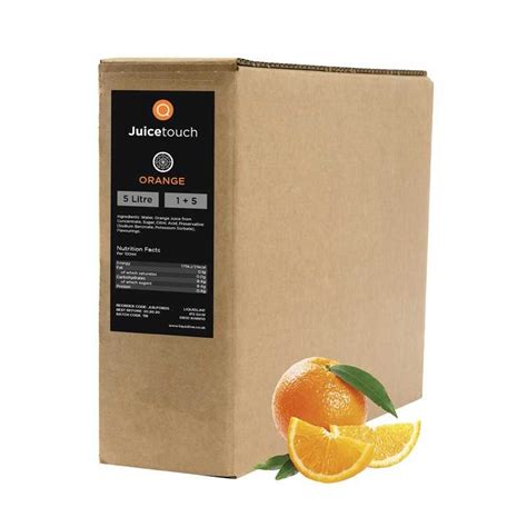 Juicetouch Bag In Box Orange Juice 1+19 5L | Liquidline