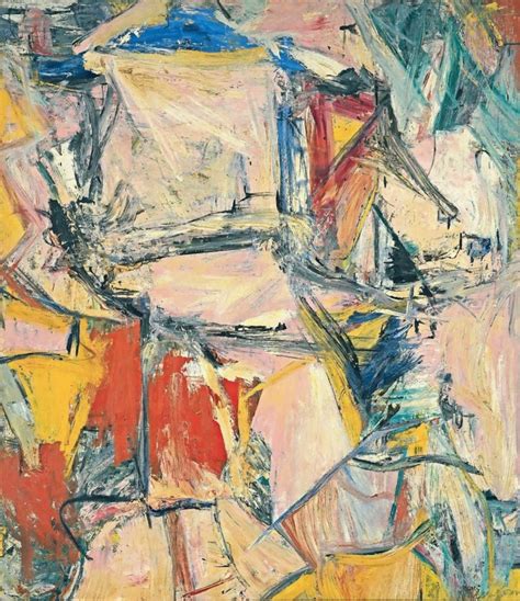 Interchange 1955 by Willem De Kooning Canvas Rolled Art Prints unframed ...