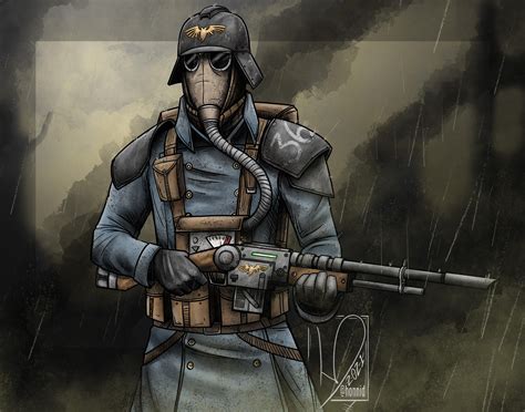 Death Korps of Krieg - Art by Honnid/Honni David : r/Warhammer40k