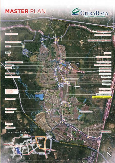 Site Plan Citra Raya Cikupa | Citra Raya Tangerang