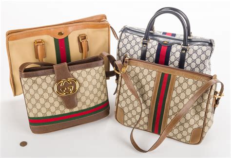 Blue Vintage Gucci Bags | semashow.com