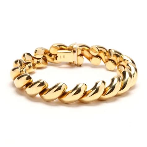 18KT Gold Bracelet, Italy (Lot 4055 - Fine Estate JewelryFeb 21, 2018 ...