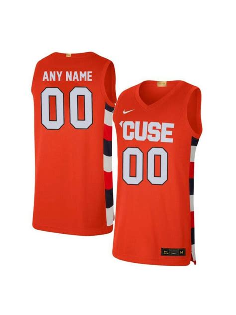 [Trending] Get Now New Custom Syracuse Jersey Elite Orange