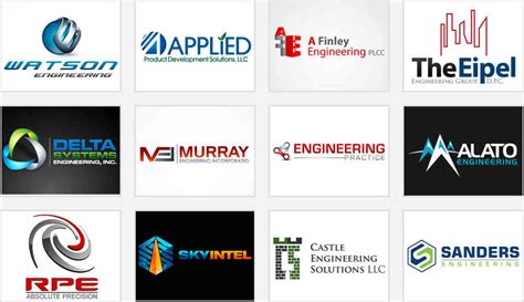 Get Engineering Service Logos with 5 Easy Tools | Zillion Designs