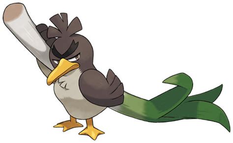 Farfetch'd Pokédex: stats, moves, evolution & locations | Pokémon Database