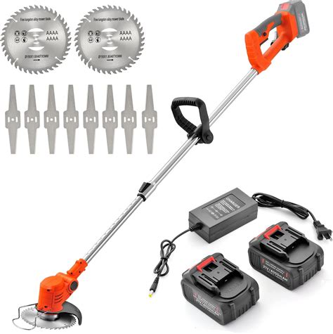 MAXMAN 21V Cordless Weed Wacker with 2 Batteries and South Africa | Ubuy