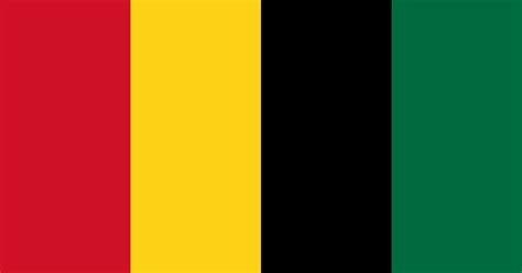 Ghana Flag Colors » Country Flags » SchemeColor.com