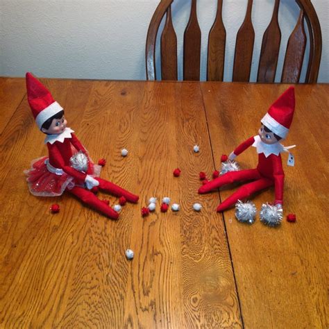 Elf on the Shelf - Easy Ideas For Two Elves - Building Our Story