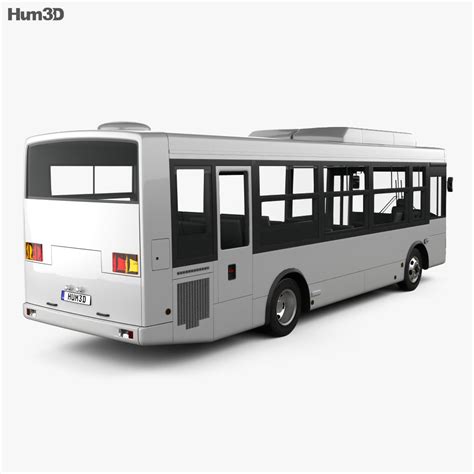 Hino Rainbow bus 2016 3D model - Vehicles on Hum3D