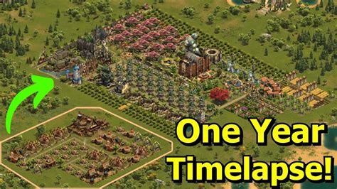 Forge of Empires: 1 Year City Timelapse - From Nothing to Unstoppable ...