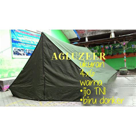 Jual tenda Pramuka 4x6/tenda regu pramuka | Shopee Indonesia