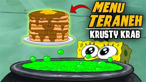 Detik detik pembuatan menu aneh krusty krab alur cerita kartun ...