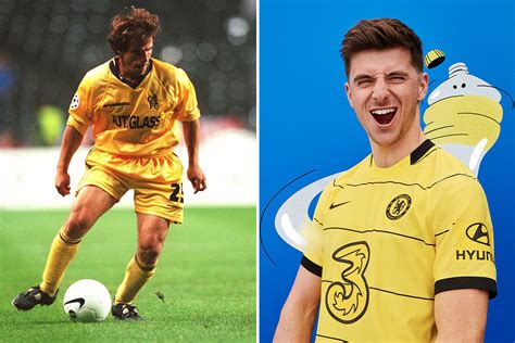 Chelsea release new 2021-22 away kit in old school yellow as Mount vows ...