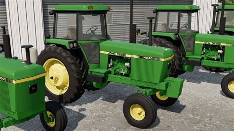 FS22 John Deere 40 Series v1.0 - FS 22 Tractors Mod Download