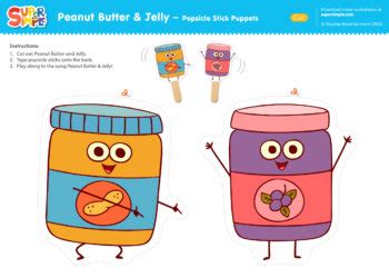 Peanut Butter & Jelly | featuring The Super Simple Puppets - Super ...