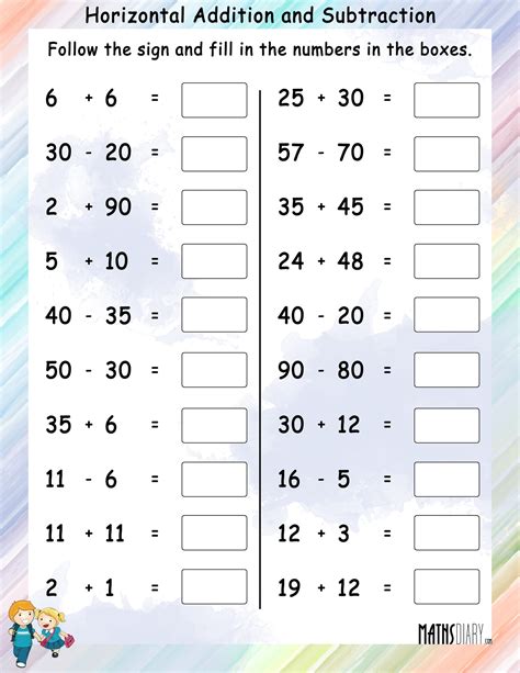 3rd grade addition and subtraction problems kidsworksheetfun - problem ...