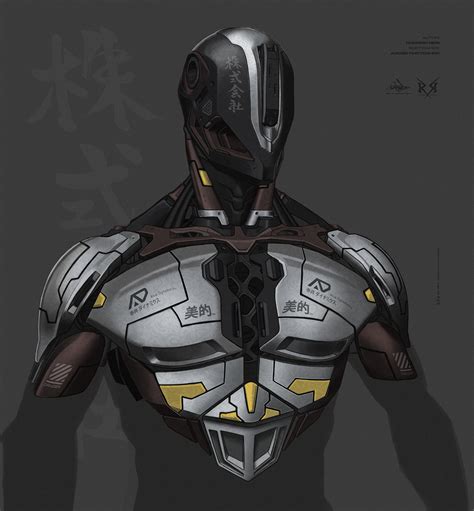 Concept art - Cyborg on Behance