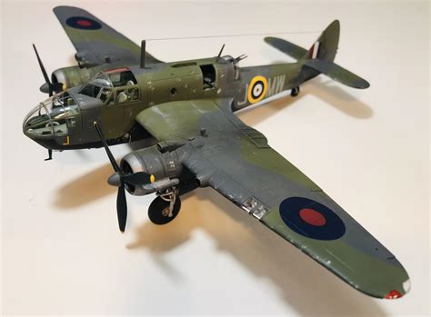 Airfix Bristol Beaufort MK 1:72 WWII Military Aviation Plastic Model ...