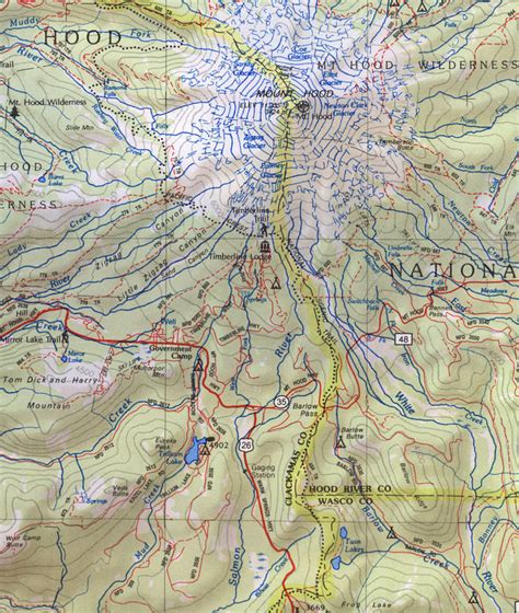 Backcountry road map guide: Benchmark vs Delorme