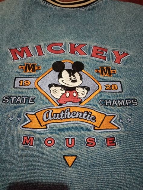 Mickey Mouse 1928 Vintage bomber jacket, Men's Fashion, Tops & Sets ...