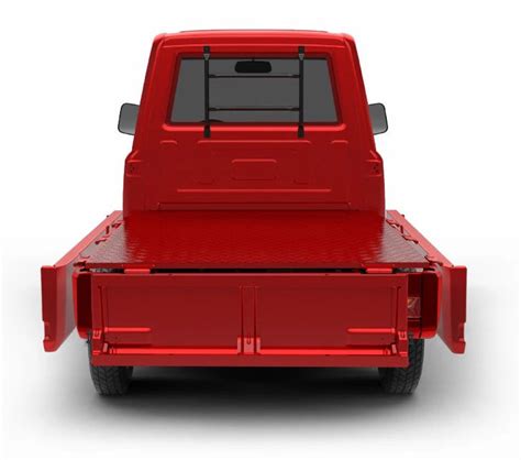 Great Design Feature: Pickman Electric Mini Pickup Truck Gets Folding ...