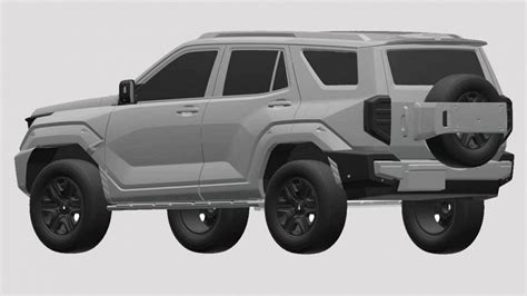 Great Wall has patented its “tank”: tank 400 frame SUV will be released ...