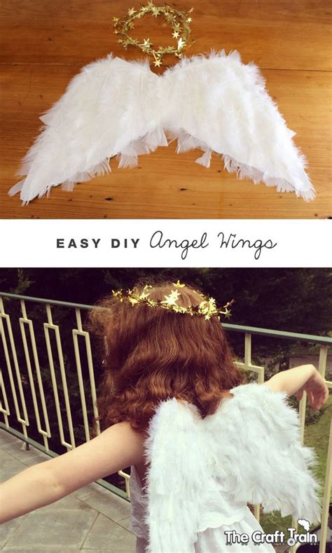 Easy DIY Angel Wings | Diy angel wings, Angel wings costume, Kids angel ...