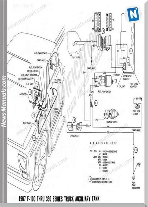 Ford F100 1967 Electric Diagram | Ford truck, Diagram, Ford