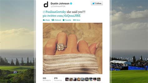 Paulina Gretzky, golfer Dustin Johnson announce engagement on social ...