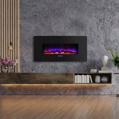 TURBRO Wall-Mounted Fireplace Collection