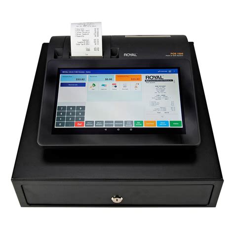 Royal caja registradora punto de venta POS1500 con pantalla táctil...